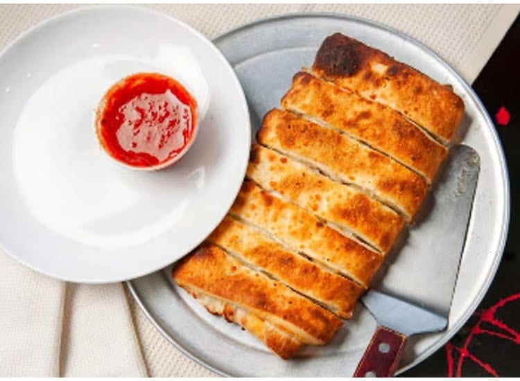 Stromboli with One Topping.