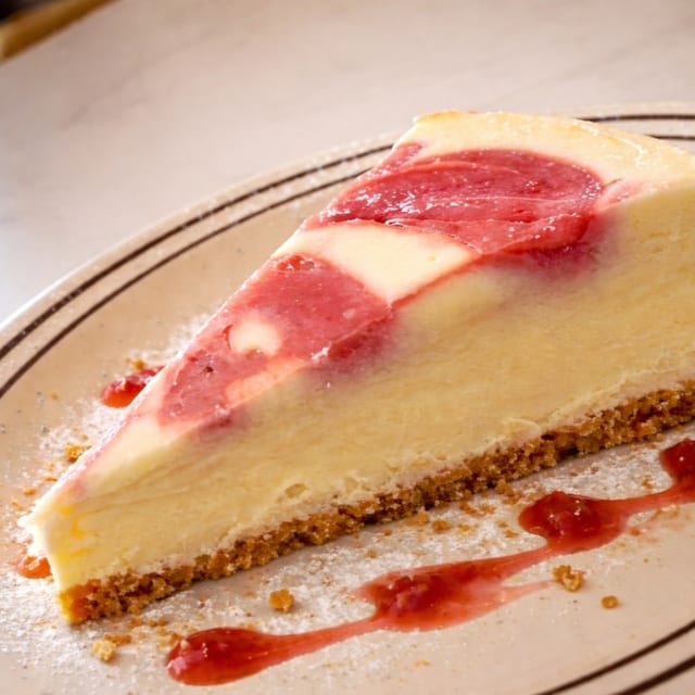 Strawberry Cheesecake.