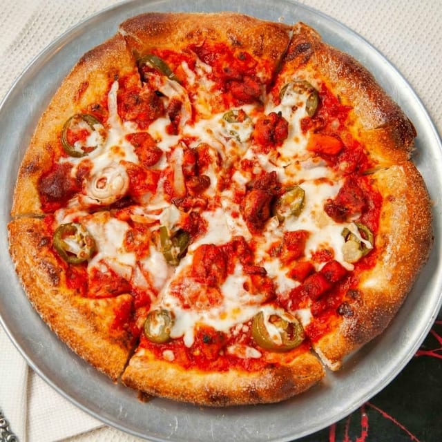 Tandoori Chicken Pizza.
