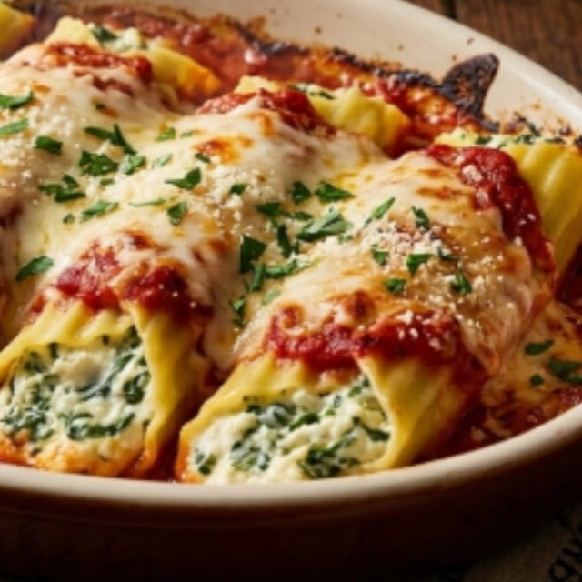 Manicotti.