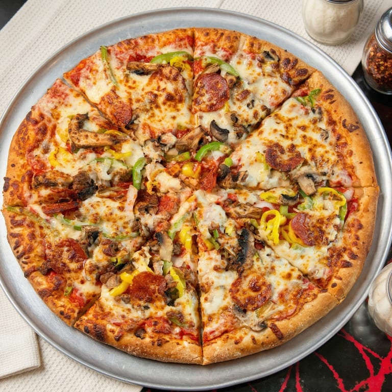 Delicious Supreme Pizza Awaits