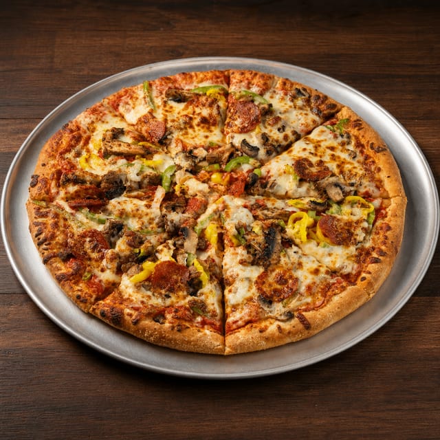 Halwani's Supreme Pizza.