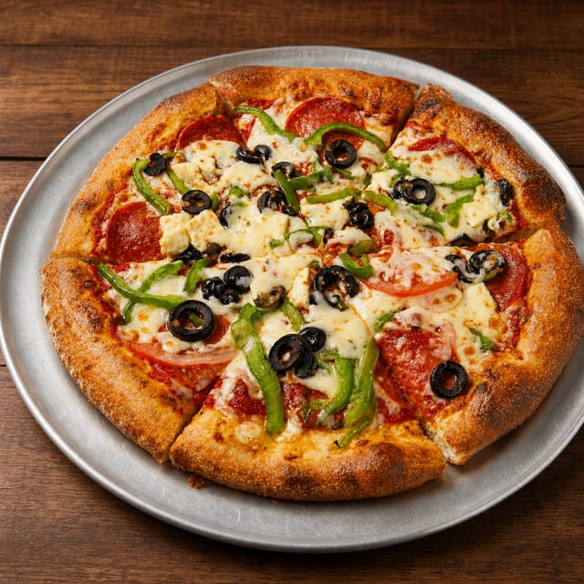 Greek Pizza.