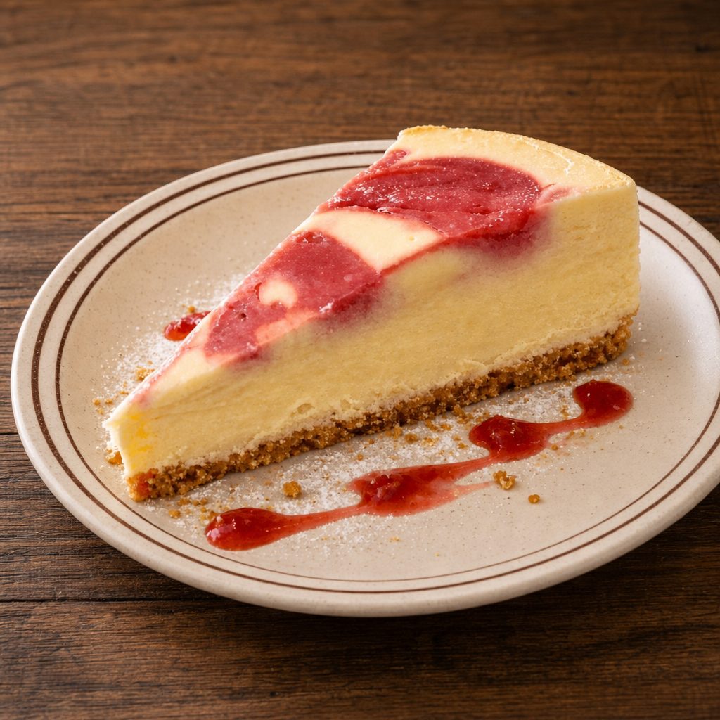 Strawberry Cheesecake.