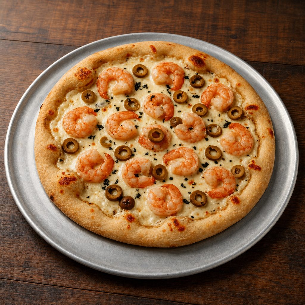 Royal Moroccan Pizza.