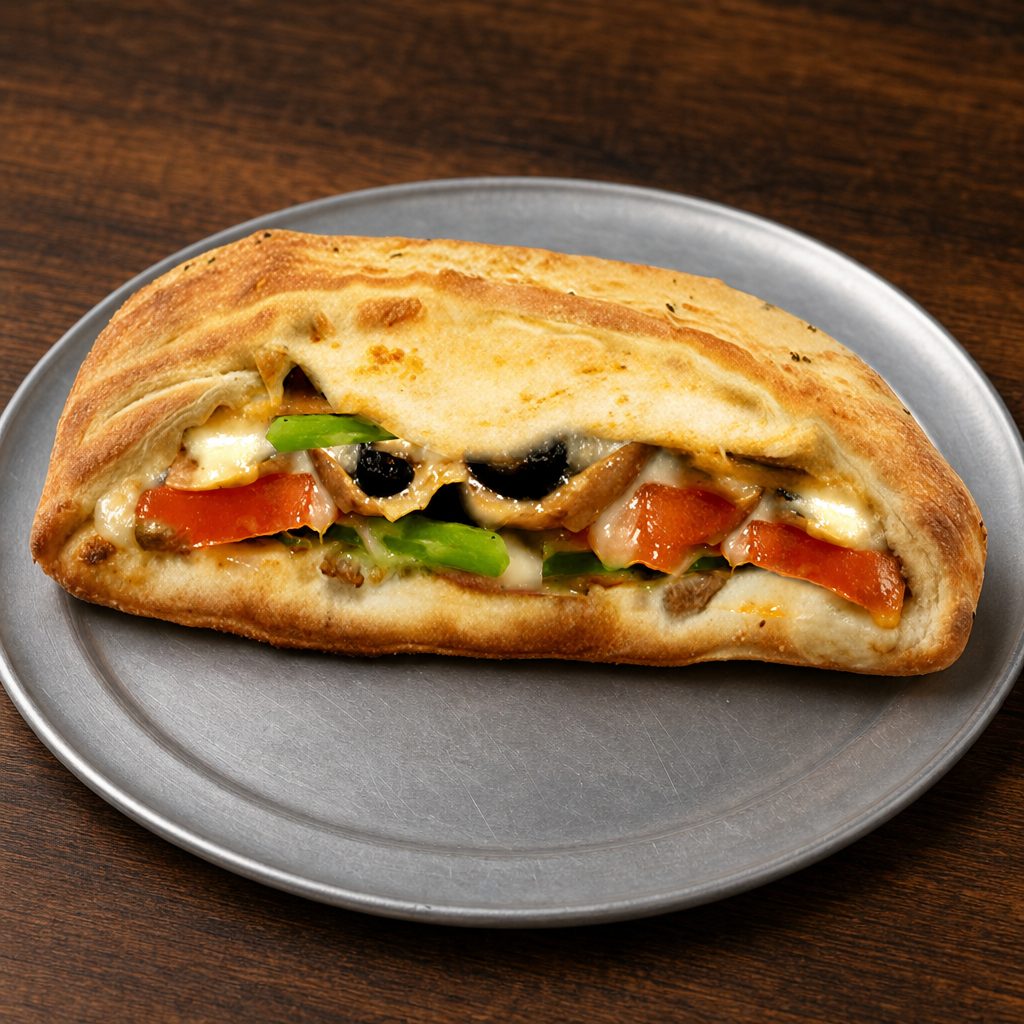 Killer Veggie Stromboli.
