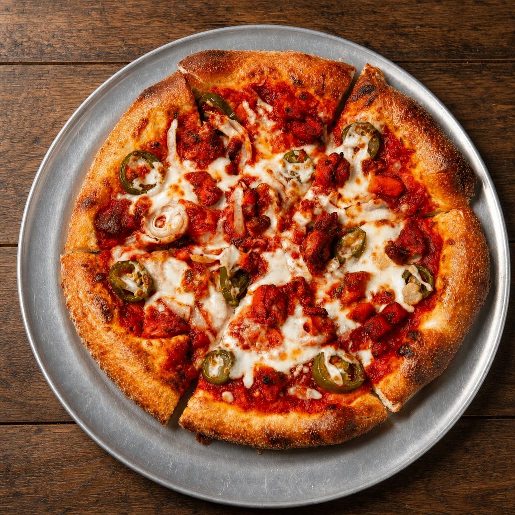 Tandoori Chicken Pizza.