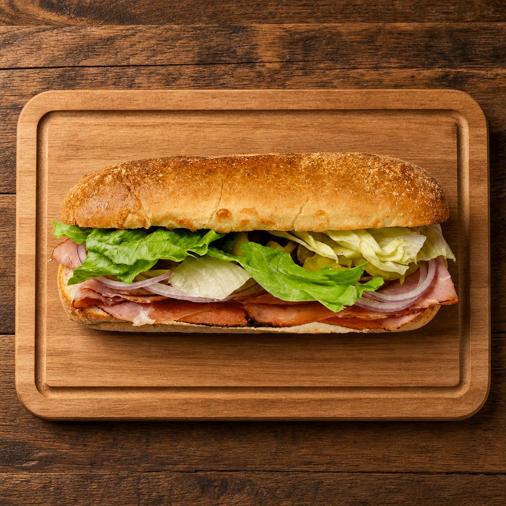 Smoked Turkey Sub.