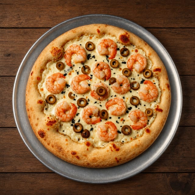 Royal Moroccan Pizza.