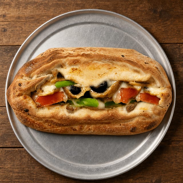 Killer Veggie Stromboli.