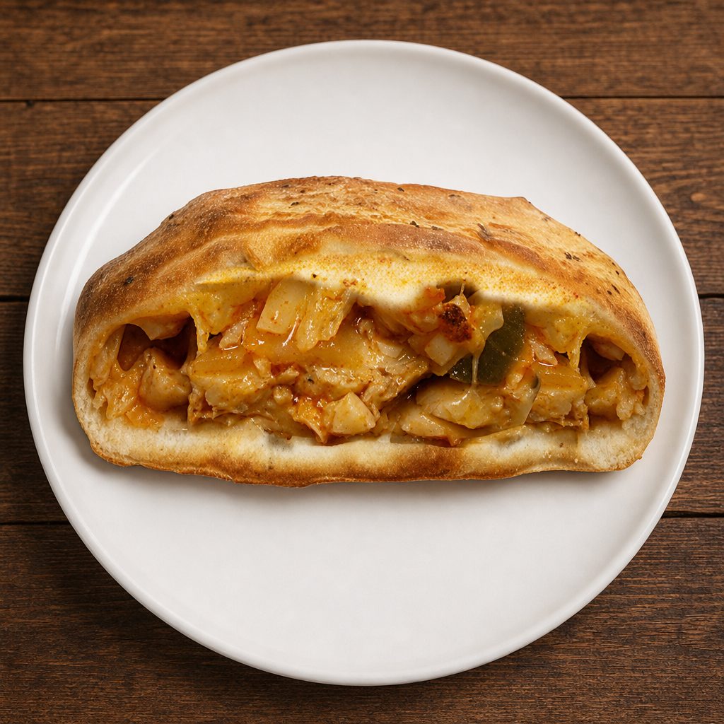 Buffalo Chicken Stromboli.