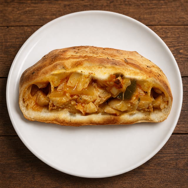 Buffalo Chicken Stromboli.