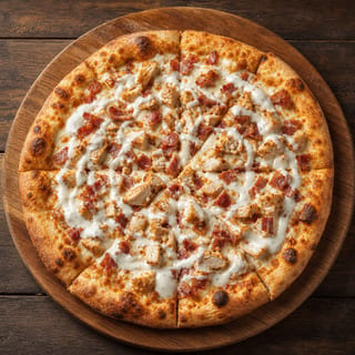 Chicken & Bacon Ranch Pizza
