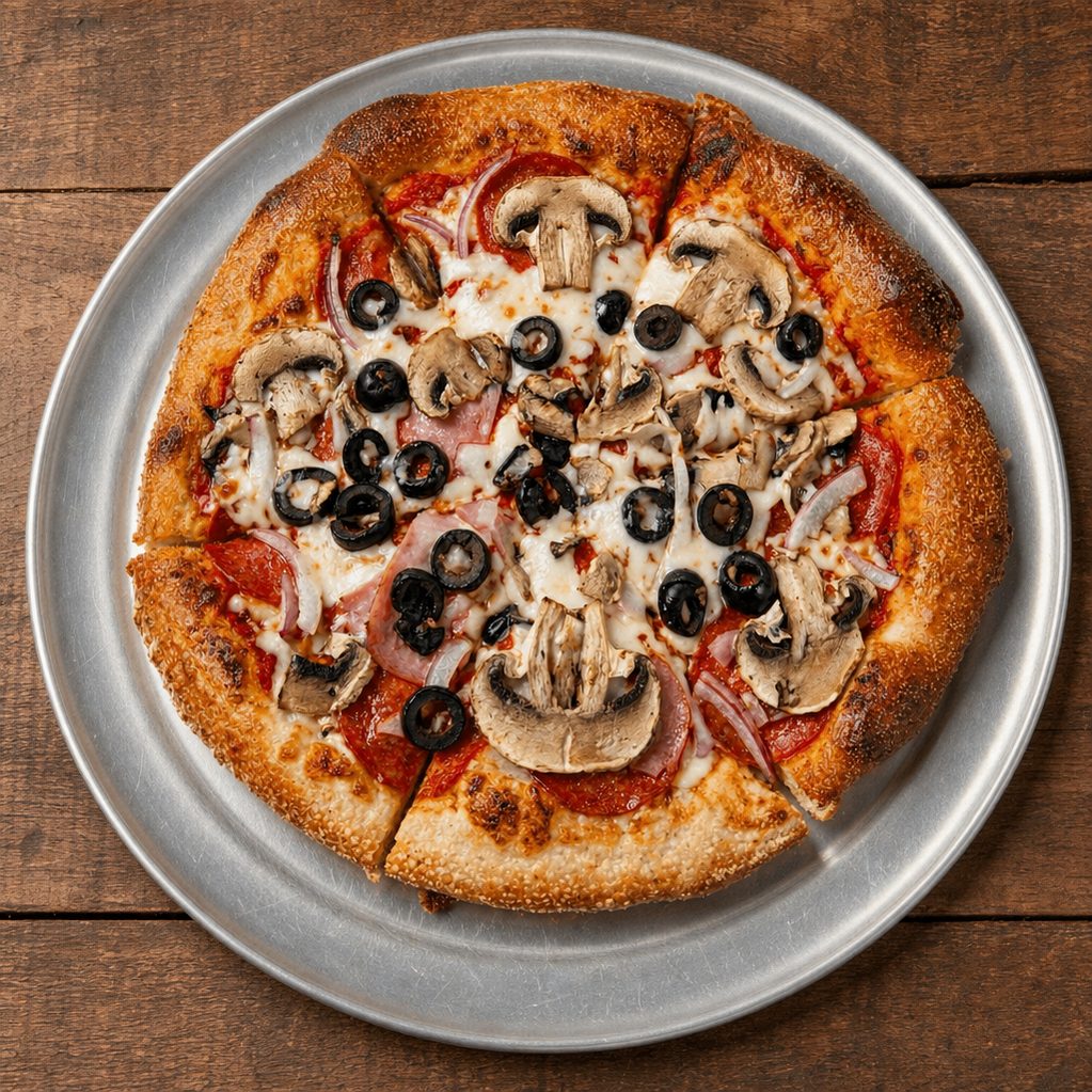 The Combination Pizza.