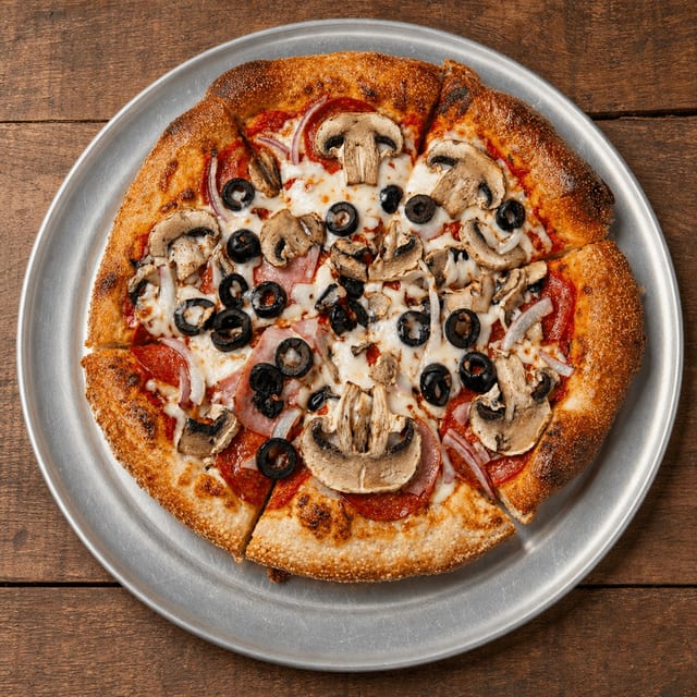 The Combination Pizza.