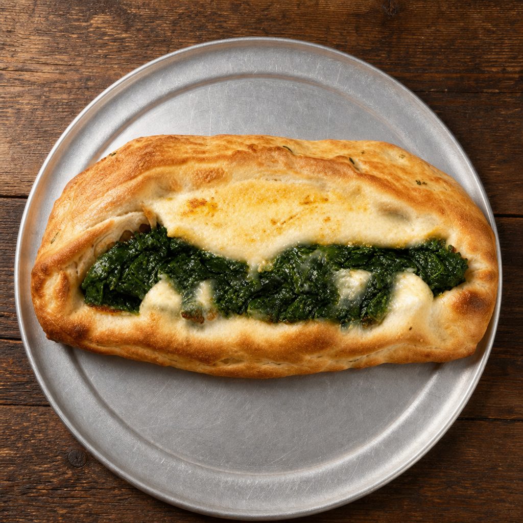 Spinach Feta Stromboli.
