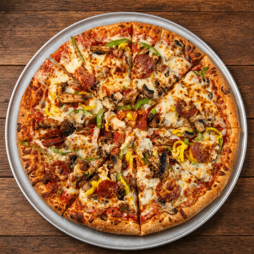 Halwani's Supreme Pizza.