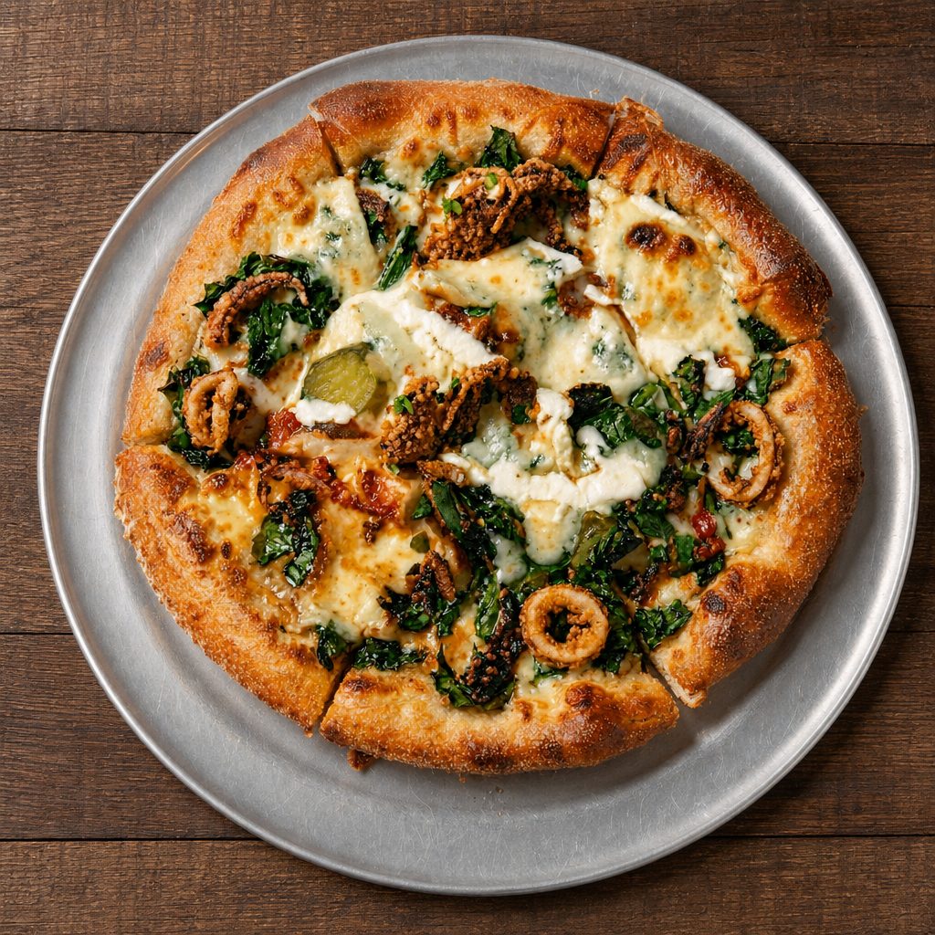 Shawarma Pizza.