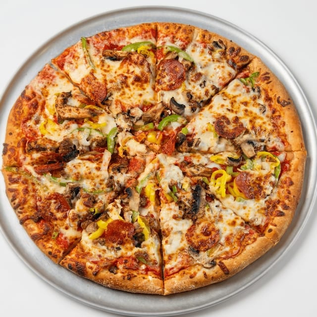 Halwani's Supreme Pizza.