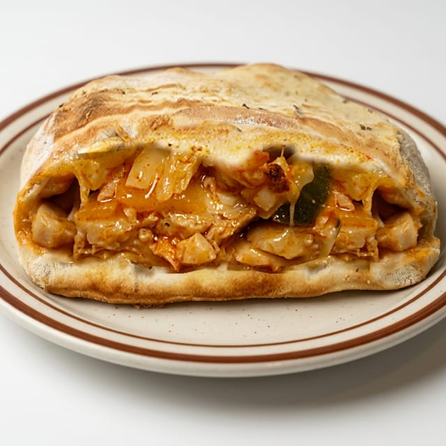 Buffalo Chicken Stromboli.