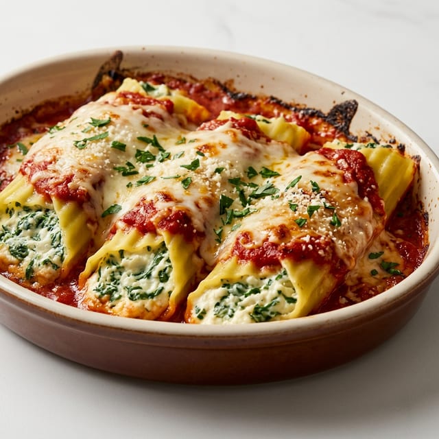 Manicotti.