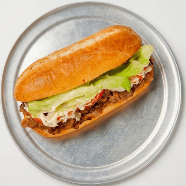Philly Cheesesteak Sub.