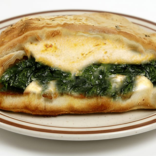 Spinach Feta Stromboli.