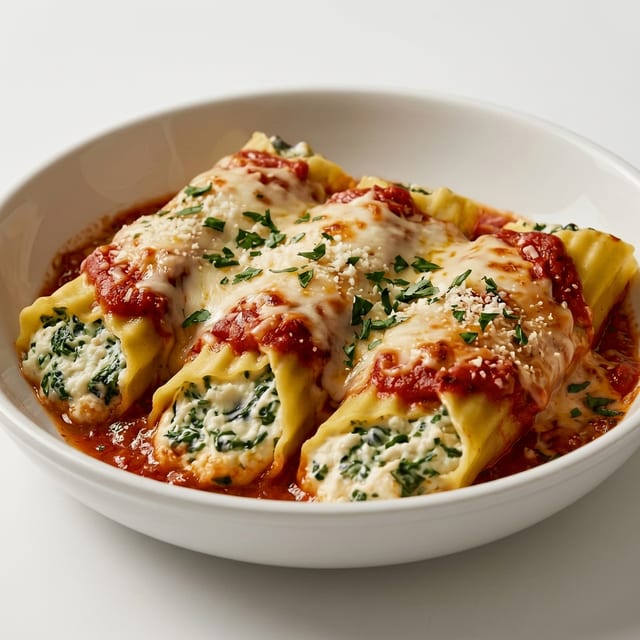 Manicotti.