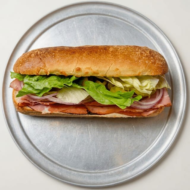 Smoked Turkey Sub.