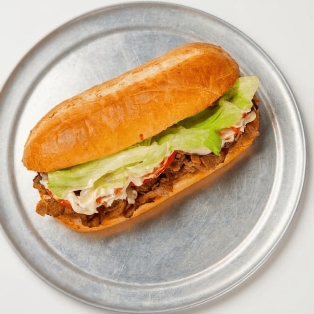 Philly Cheesesteak Sub.