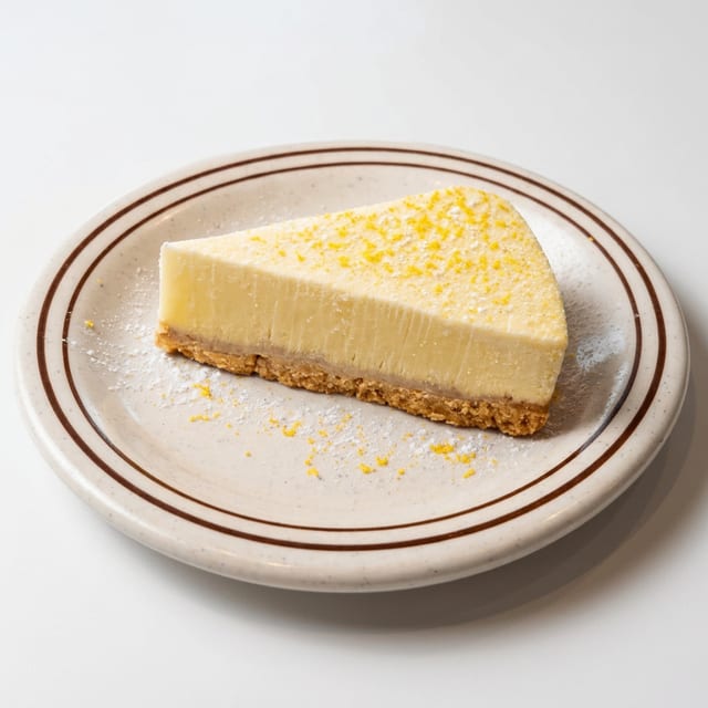 Plain Cheesecake.