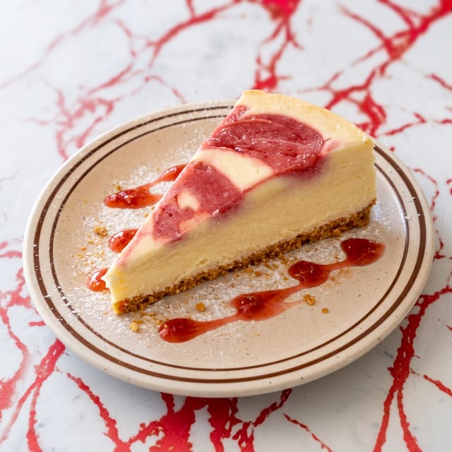 Strawberry Cheesecake.