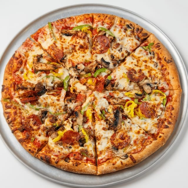 Halwani's Supreme Pizza.